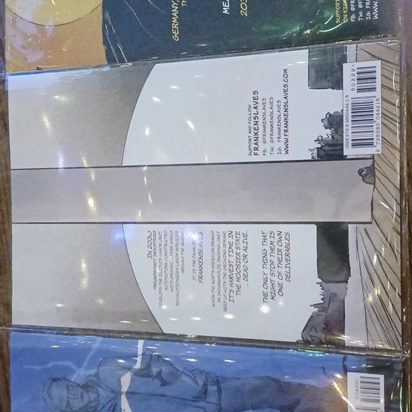 Frankenslaves Comic Books Volume 1, 2 and 3!!! All Autographed and Signed! Rare! - Picture 9 of 10